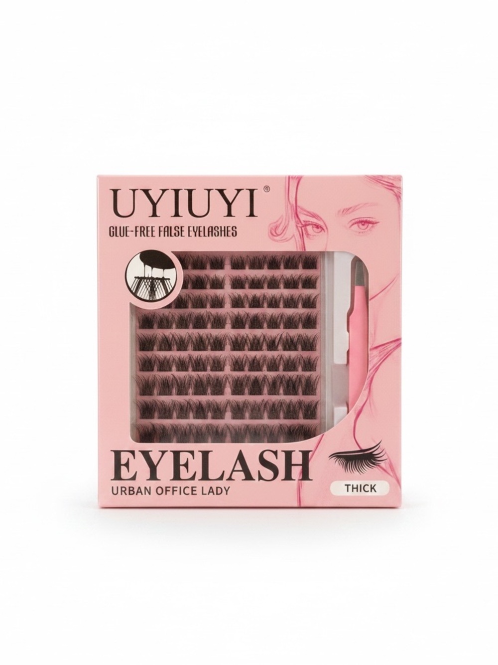 Pre-Glued False Eyelashes — Urban Office Lady